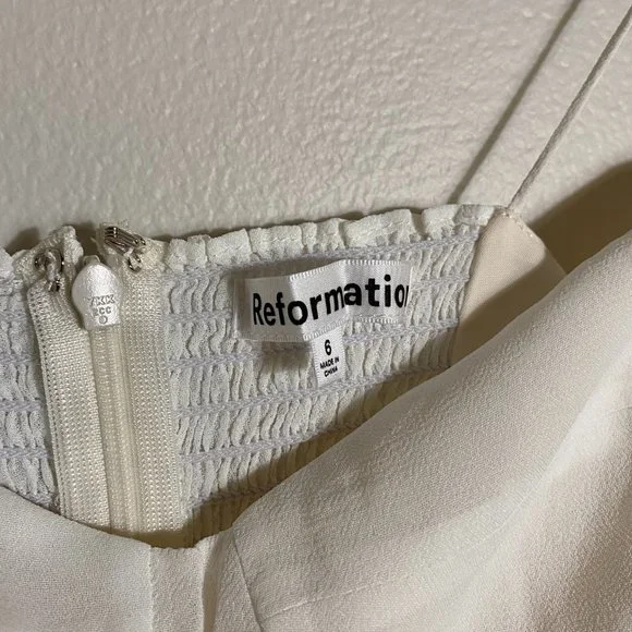 Reformation Juliette - Ivory - Picture 4 of 16